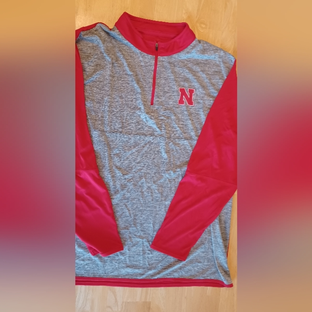 Colosseum Red and Gray Men's Jacket